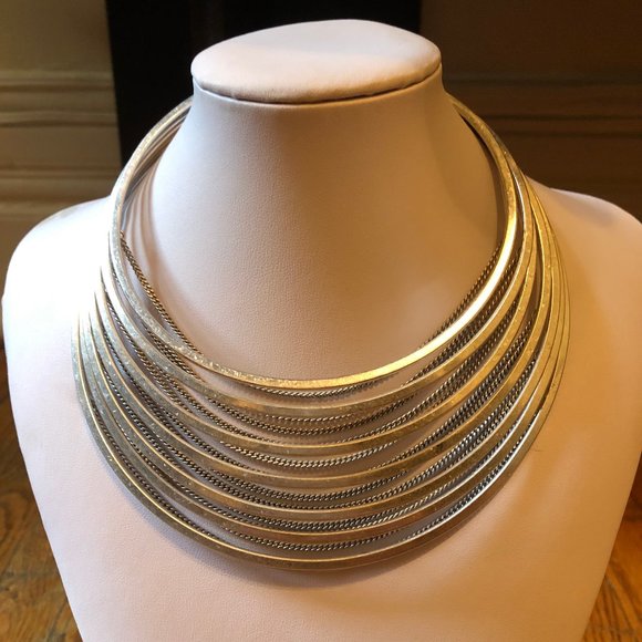Jenny Bird Jewelry - Jenny Bird Silver Illa Collar Necklace